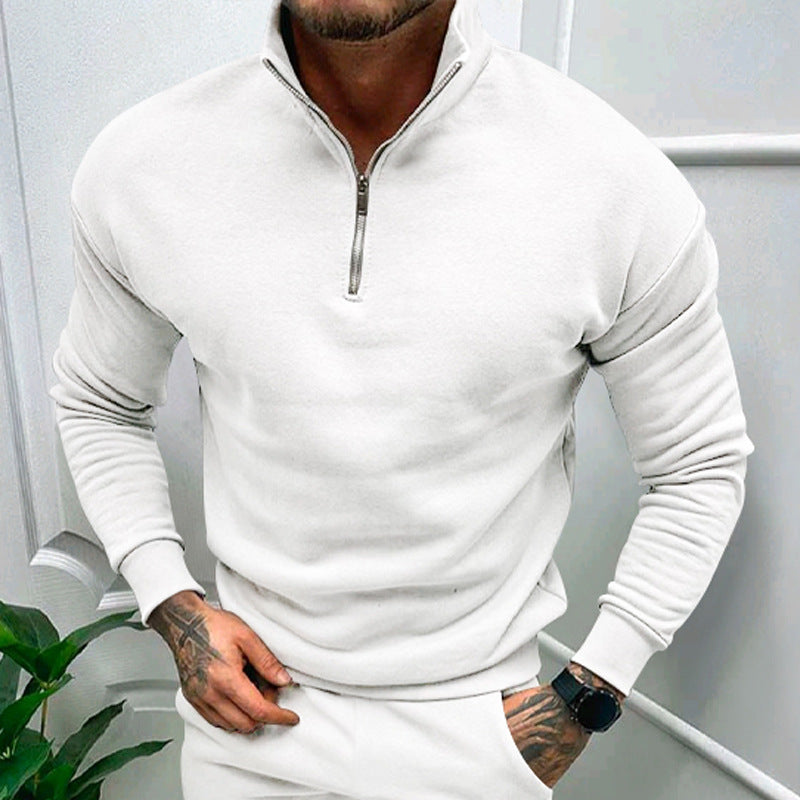 Lorence Men's Half-Zip Sweater – Soft Modern Knit with Elegant and Comfortable Fit