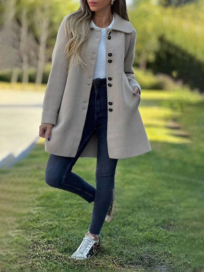 Charlotte Gilet Long Femme – Cardigan Élégant, Chaud & Confortable pour Toutes Occasions