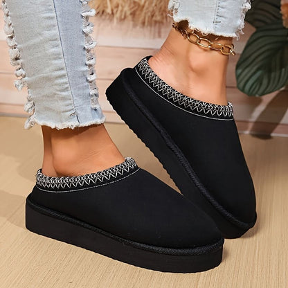 August Chaussures d’Intérieur Femme – Confort Douillet, Design Respirant & Semelle Antidérapante