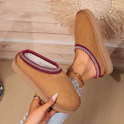 August Chaussures d’Intérieur Femme – Confort Douillet, Design Respirant & Semelle Antidérapante