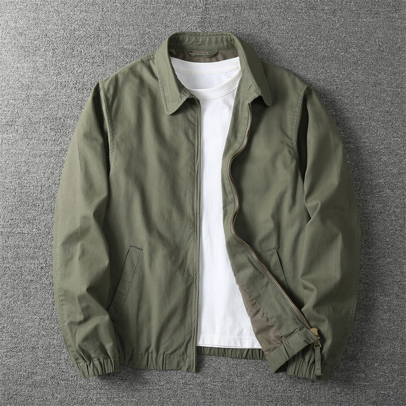 David Veste Homme – Blouson Tendance Urbain avec Coupe Décontractée & Détails Zippés