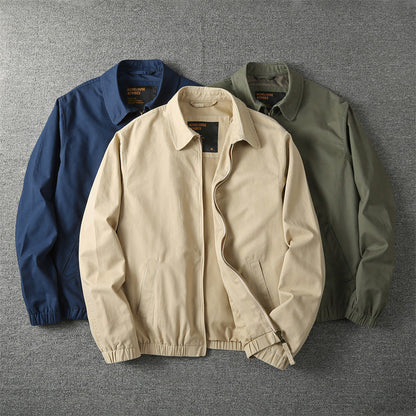 David Veste Homme – Blouson Tendance Urbain avec Coupe Décontractée & Détails Zippés