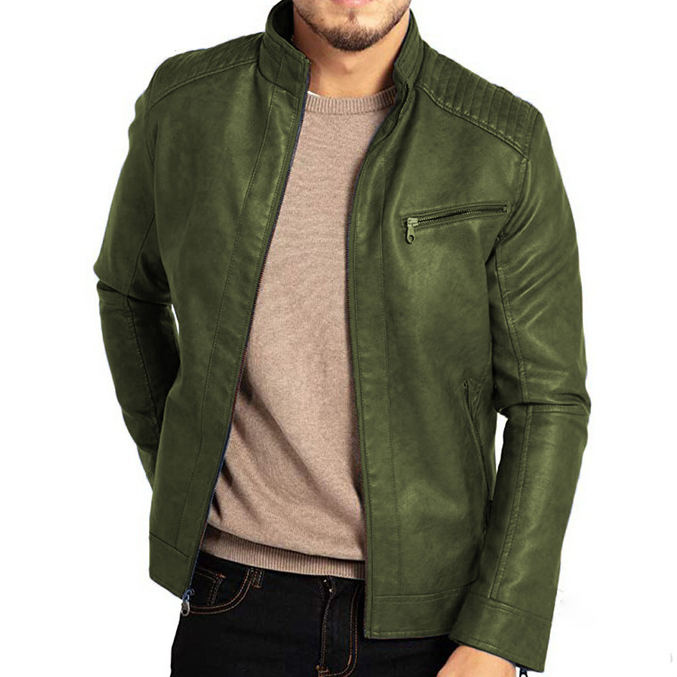 Vintage Leather Jacket design
