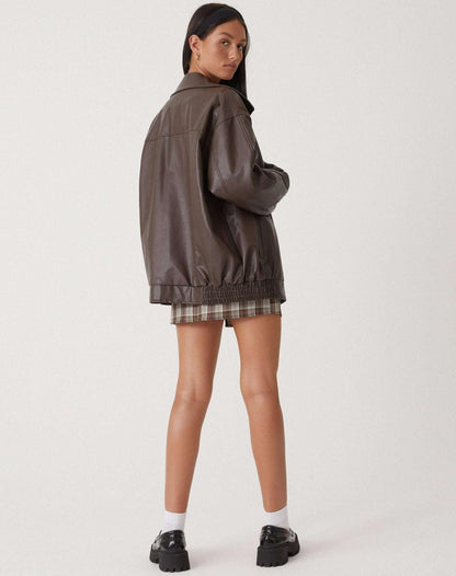 Michelle Manteau Oversize Femme – Chic d’Hiver Confortable & Polyvalent pour Tenue Élégante