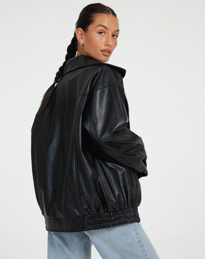 Michelle Manteau Oversize Femme – Chic d’Hiver Confortable & Polyvalent pour Tenue Élégante
