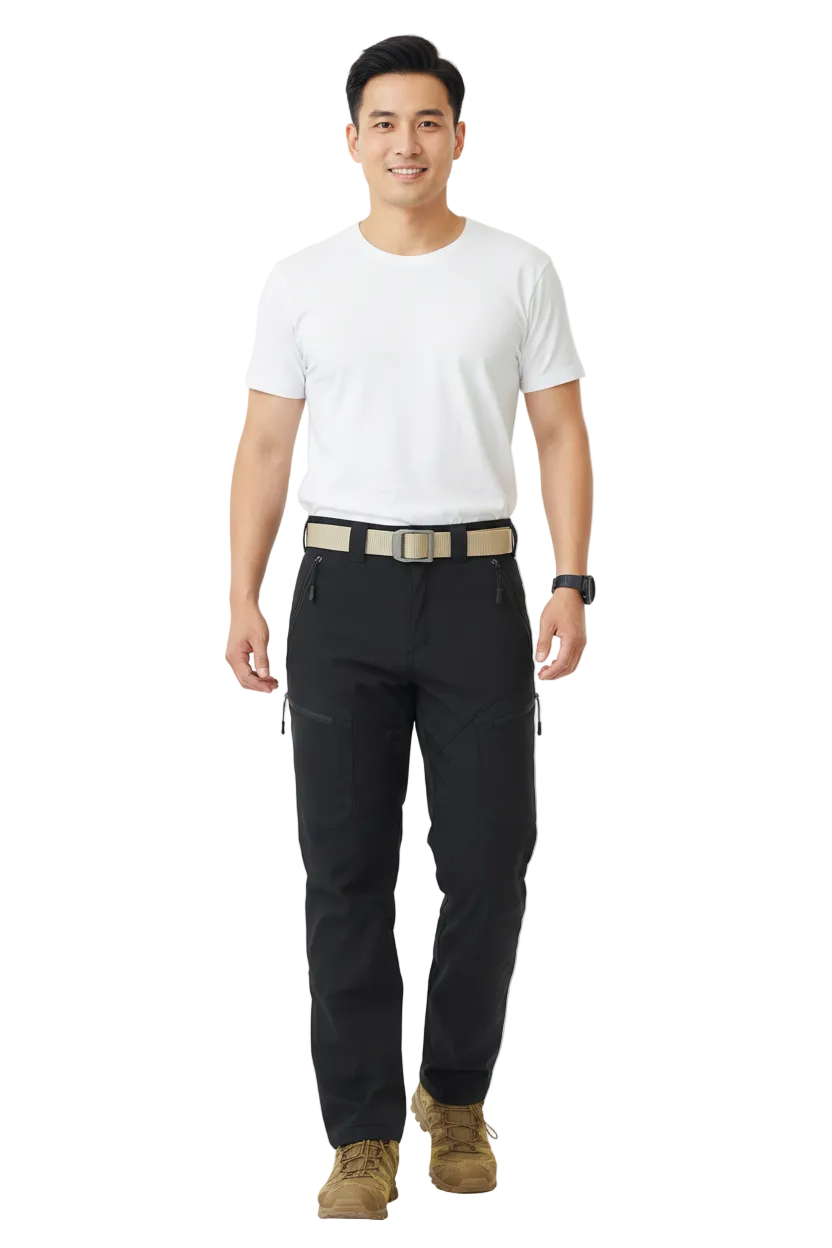 Moli Men's Waterproof Rain Pants – Lightweight, Breathable & Comfortable for Outdoor Use