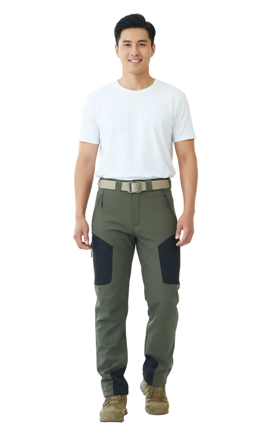 Moli Men's Waterproof Rain Pants – Lightweight, Breathable & Comfortable for Outdoor Use