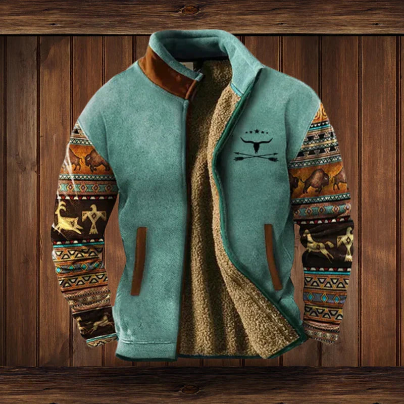 Warm Western Jacket winter style 