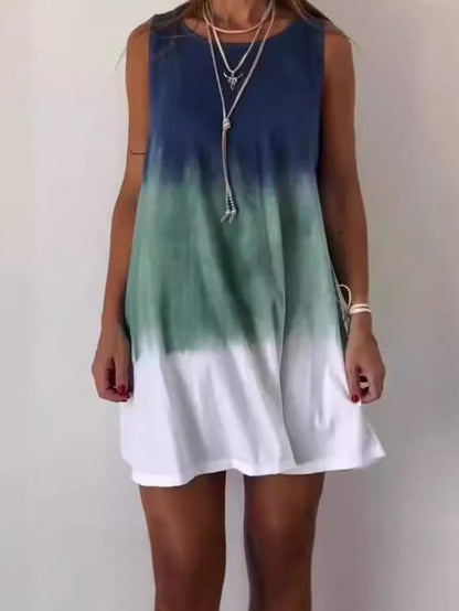 Robe d'Été Femme Odette – Robe Décontractée Sans Manches avec Coupe Légère pour Journées d'Été Relaxantes