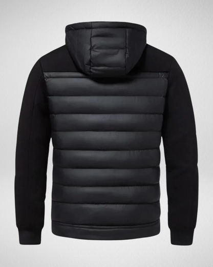 Benjamin Quilted Jacket for Men – Lightweight Quilted Coat for Autumn & Winter with Zipper & Pockets