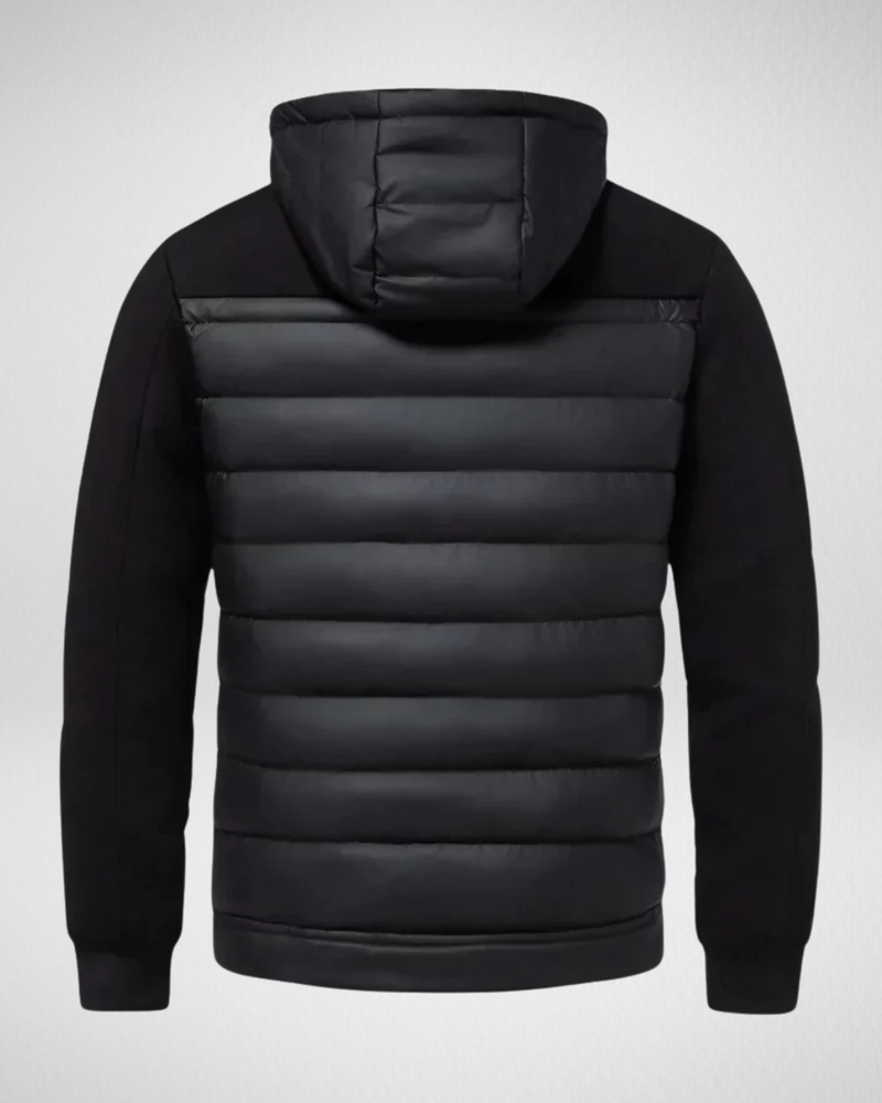Benjamin Quilted Jacket for Men – Lightweight Quilted Coat for Autumn & Winter with Zipper & Pockets
