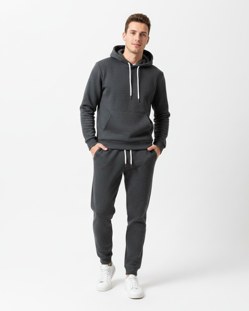 Henry Men's Sports Set Hoodie & Jogging – Breathable Polyester Regular Fit Casual & Sport