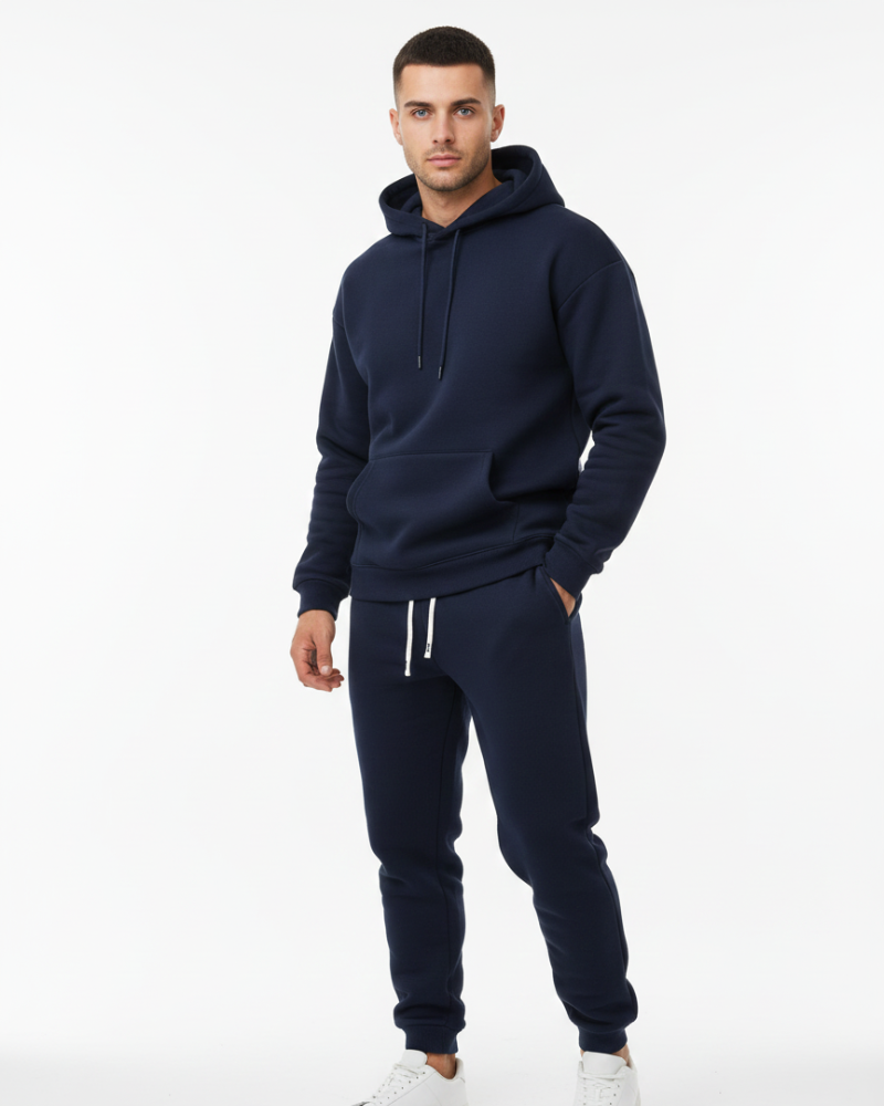Henry Men's Sports Set Hoodie & Jogging – Breathable Polyester Regular Fit Casual & Sport