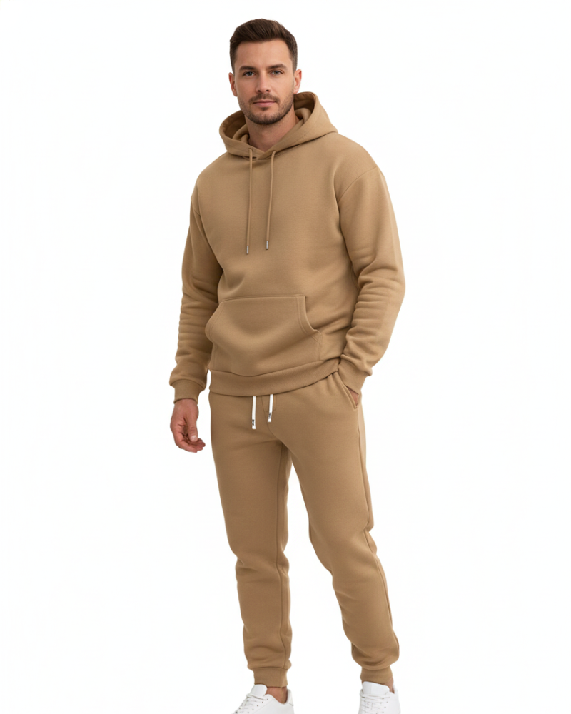 Henry Men's Sports Set Hoodie & Jogging – Breathable Polyester Regular Fit Casual & Sport