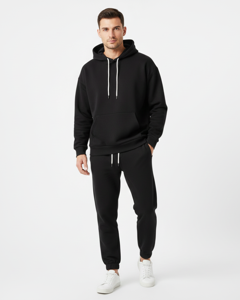 Henry Men's Sports Set Hoodie & Jogging – Breathable Polyester Regular Fit Casual & Sport
