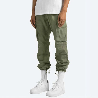 James Cargo Pants for Men – Sturdy Outdoor Pants with Pockets & Elastic Waist