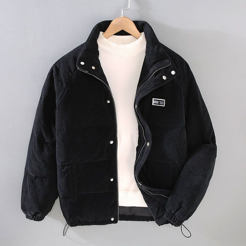 Warm Corduroy Jacket - black