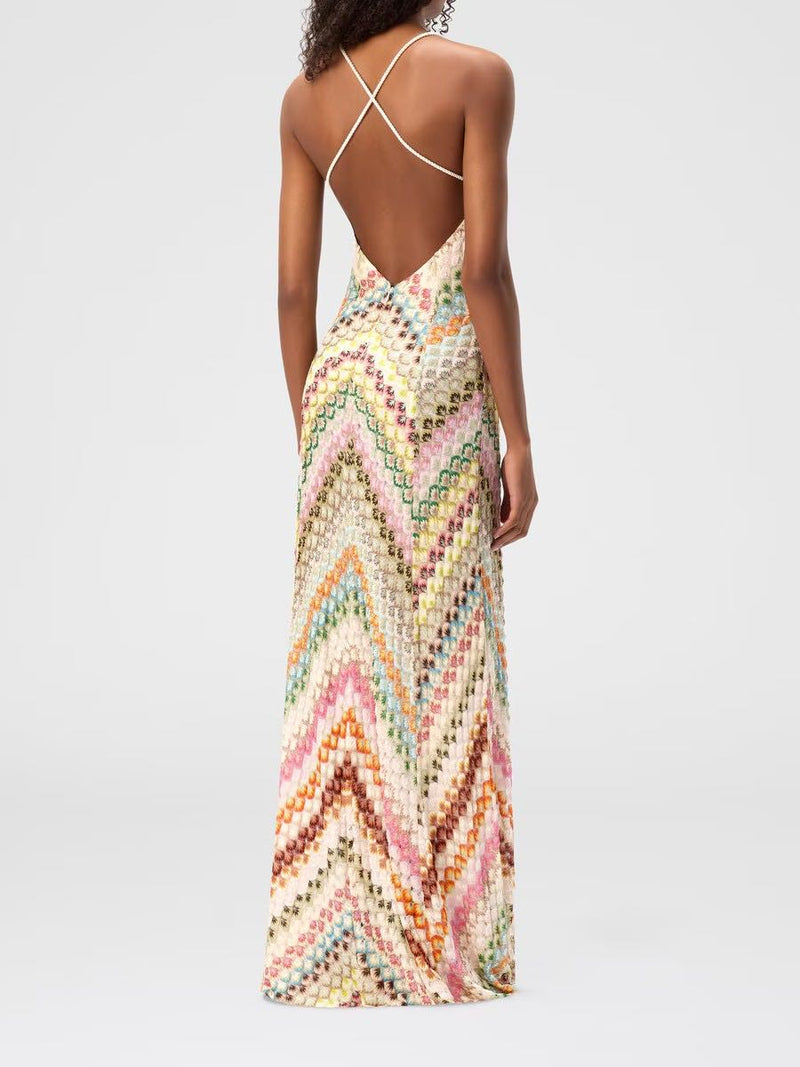 Noor Beach Dress for Women – Elegant Crochet Beach Dress for Summer & Stylish Vacations