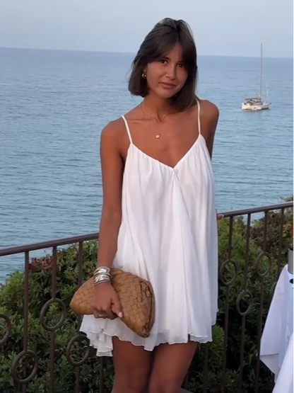 Robe de Soirée Courte Femme Eulalie – Élégante Robe Courte à Coupe Flatteuse pour Occasions Formelles
