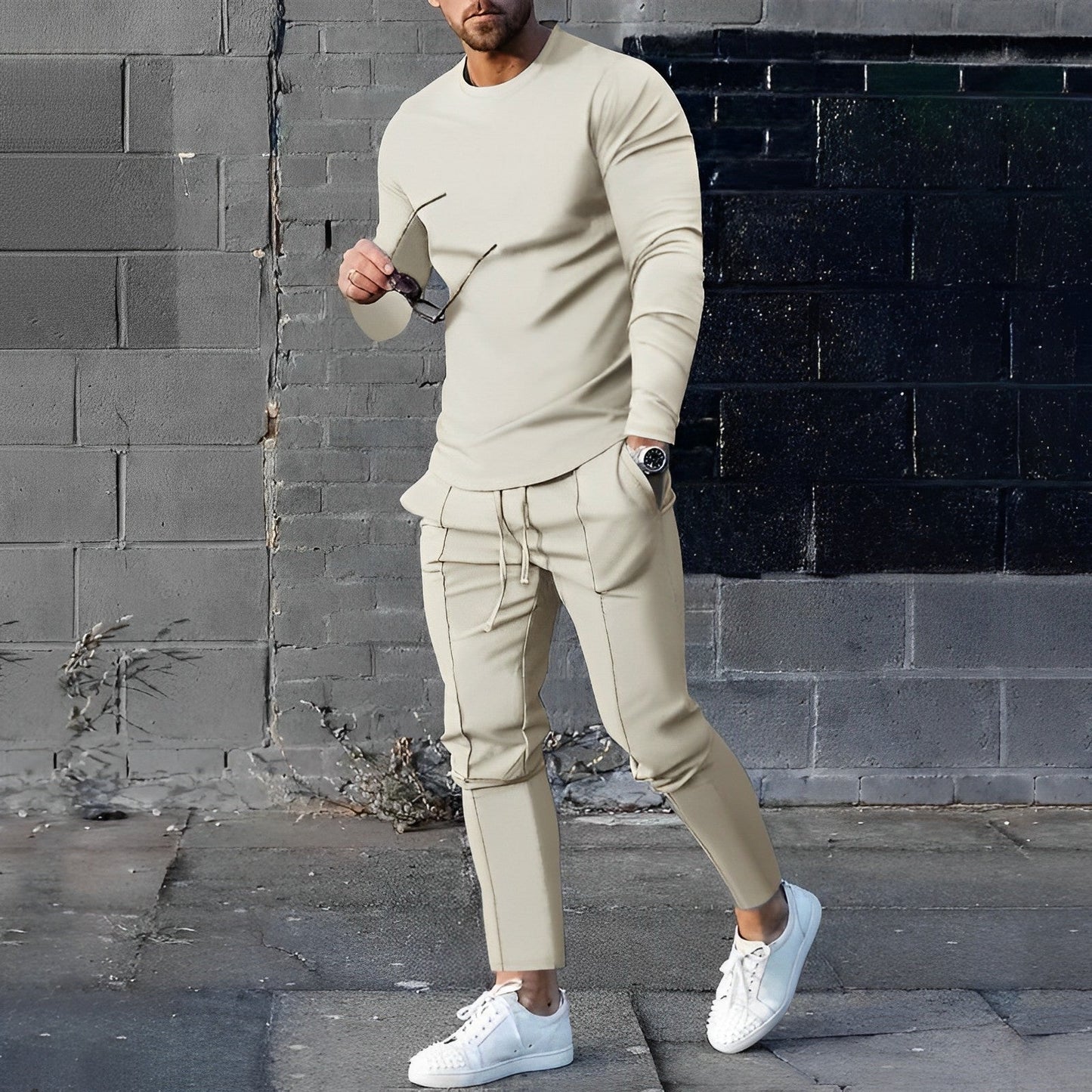 Orlan Men's Essential Set – Lightweight Breathable Outfit with Comfortable & Casual Fit