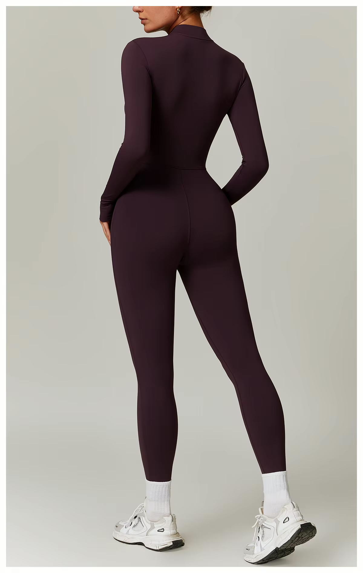 Winter Jumpsuit for Women Eya – Warm Fleece Jumpsuit with Stretch and Adjustable Collar
