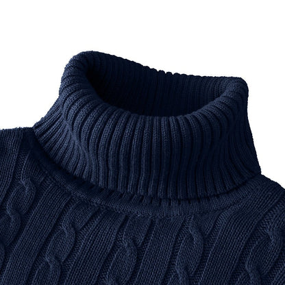 Klaus Pull Col Roulé Homme – Tricot Exclusif Élégant & Confortable en Maille Haut de Gamme