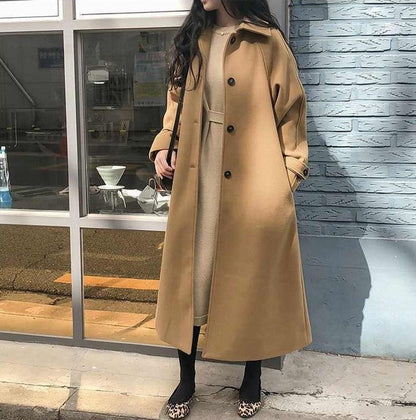 Rosemary Manteau Long Femme – Élégant, Confortable & Coupe Classique Automne-Hiver
