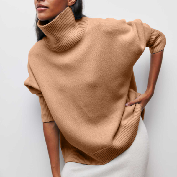 Camille Pull Femme Hiver – Maille Douce Confortable & Coupe Chic Légèrement Ample