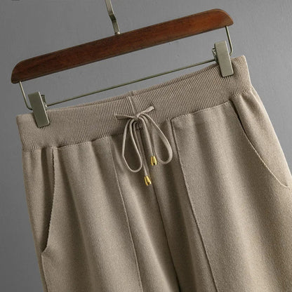 Delaney Ensemble Femme en Cachemire – Motif Zébré Chic, Doux & Confortable