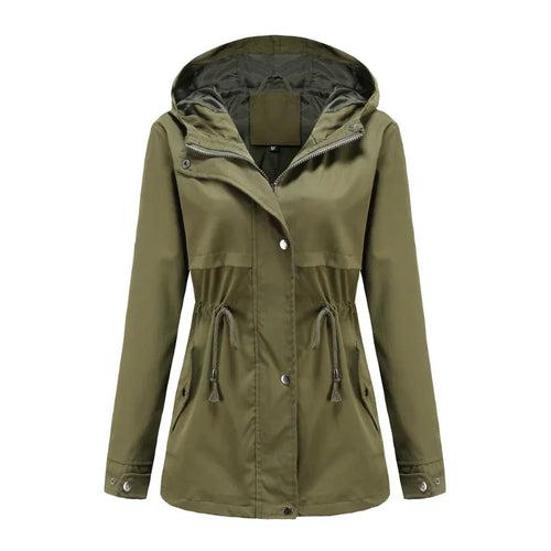 Madeline Manteau Imperméable Femme – Capuche Réglable, Léger & Résistant pour Pluie