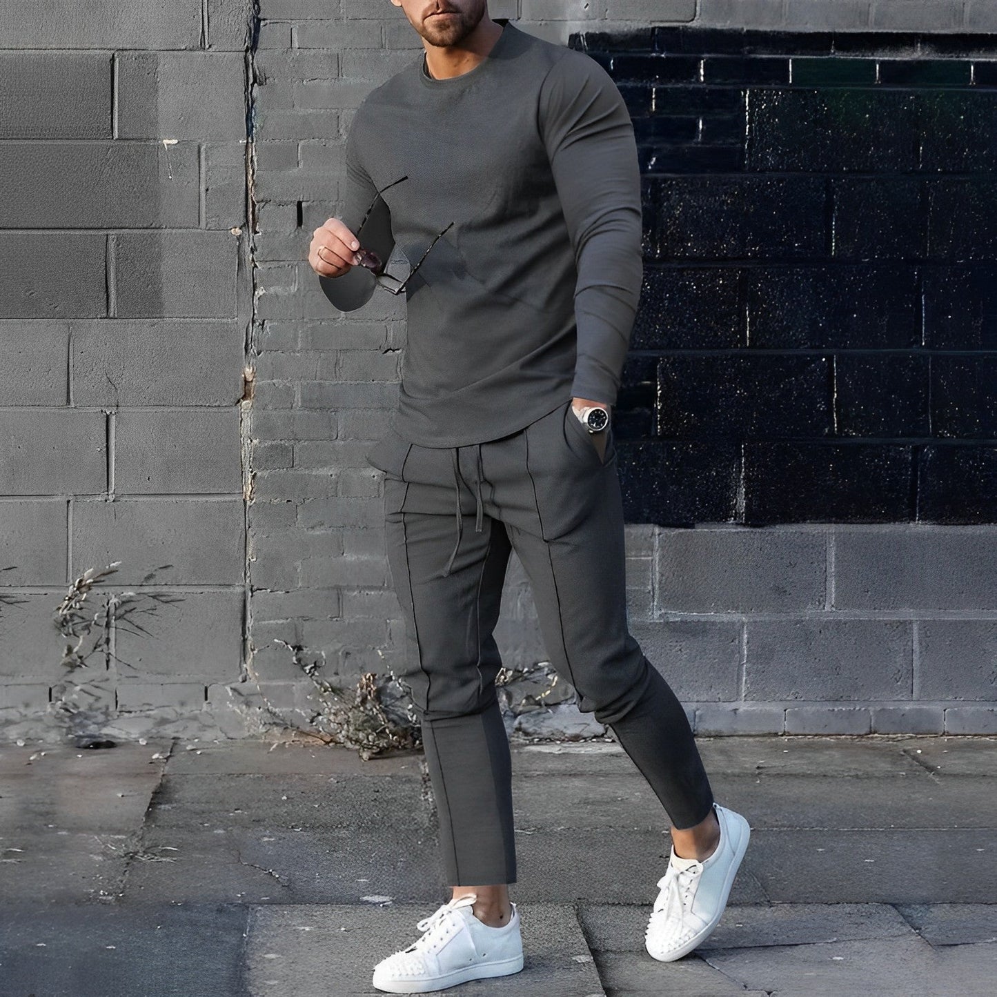 Orlan Men's Essential Set – Lightweight Breathable Outfit with Comfortable & Casual Fit