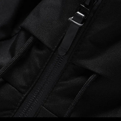 Allan Veste Homme Hiver – Chaude, Épaisse avec Capuche & Fermeture Éclair Pratique