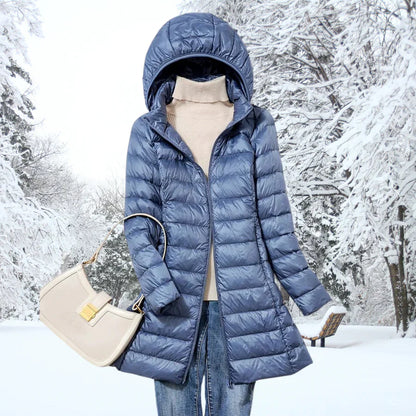 Sky Veste Femme – Veste Imperméable Ultra-Légère avec Capuche Amovible & Protection 3-en-1