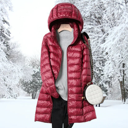 Sky Veste Femme – Veste Imperméable Ultra-Légère avec Capuche Amovible & Protection 3-en-1