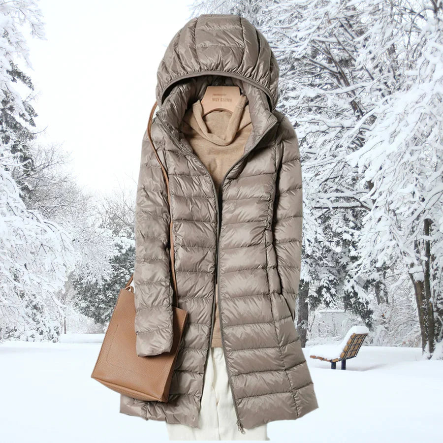 Sky Veste Femme – Veste Imperméable Ultra-Légère avec Capuche Amovible & Protection 3-en-1