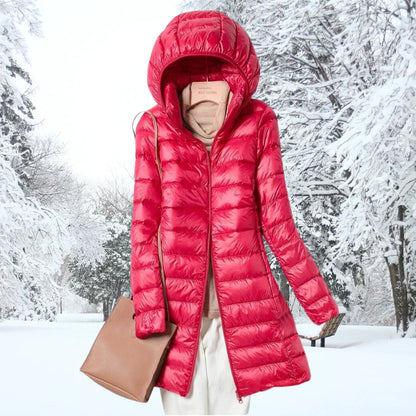 Sky Veste Femme – Veste Imperméable Ultra-Légère avec Capuche Amovible & Protection 3-en-1