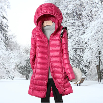 Sky Veste Femme – Veste Imperméable Ultra-Légère avec Capuche Amovible & Protection 3-en-1