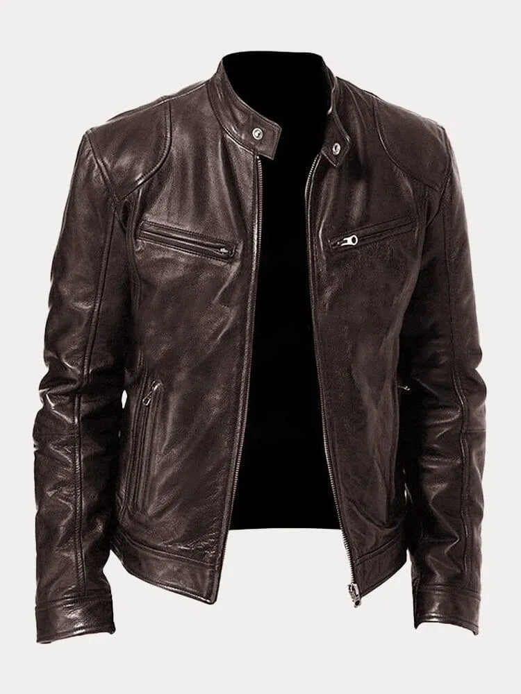 Rey Chemise à Rayures pour Homme – Col classique, manches longues et fermeture boutonnée complète