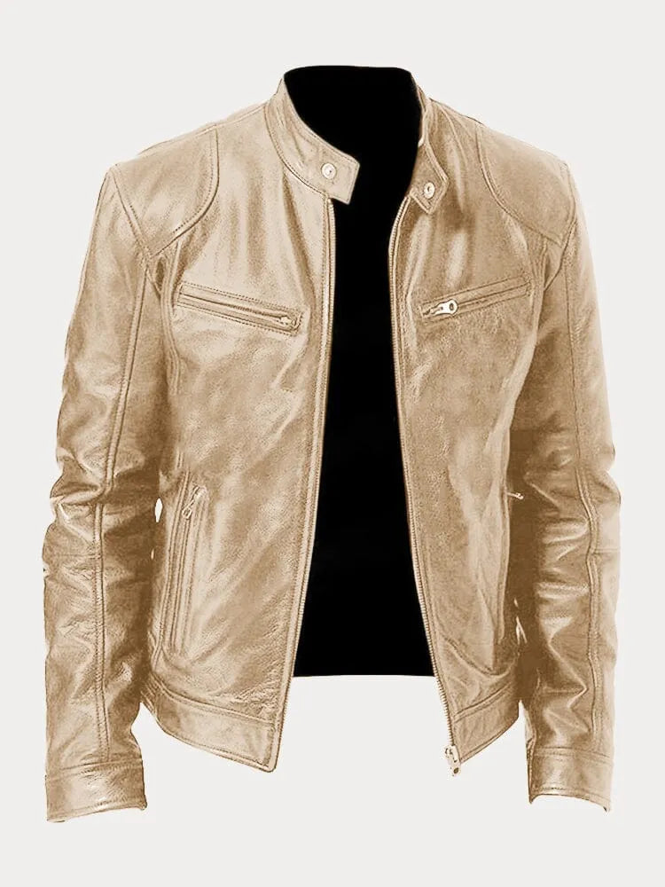 Rey Chemise à Rayures pour Homme – Col classique, manches longues et fermeture boutonnée complète