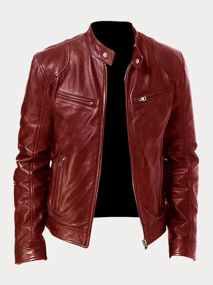Rey Chemise à Rayures pour Homme – Col classique, manches longues et fermeture boutonnée complète