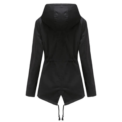 Madeline Manteau Imperméable Femme – Capuche Réglable, Léger & Résistant pour Pluie