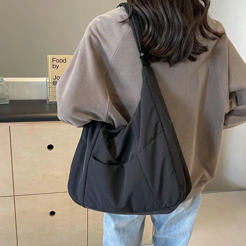 Lucille Sac Bandoulière Femme – Grand Sac Élégant avec Compartiments & Sangle Réglable
