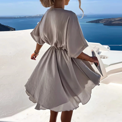 Romane Robe d’Été Femme – Coupe Élégante et Fluide avec Tissu Aérien & Design Intemporel