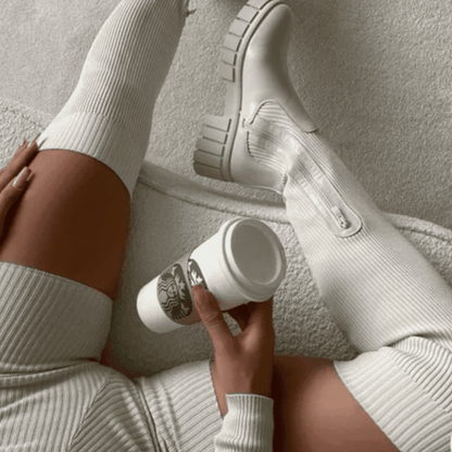 Skylar Bottes Femme Stretch – Tige Extensible, Confort Durable & Style Élégant