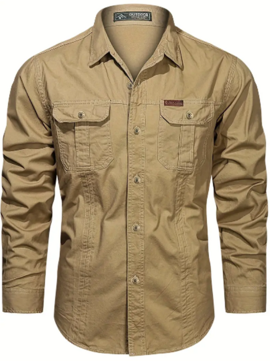 Kevin Chemise Homme – Blouse Outdoor Respirante & Séchage Rapide pour Randonnée