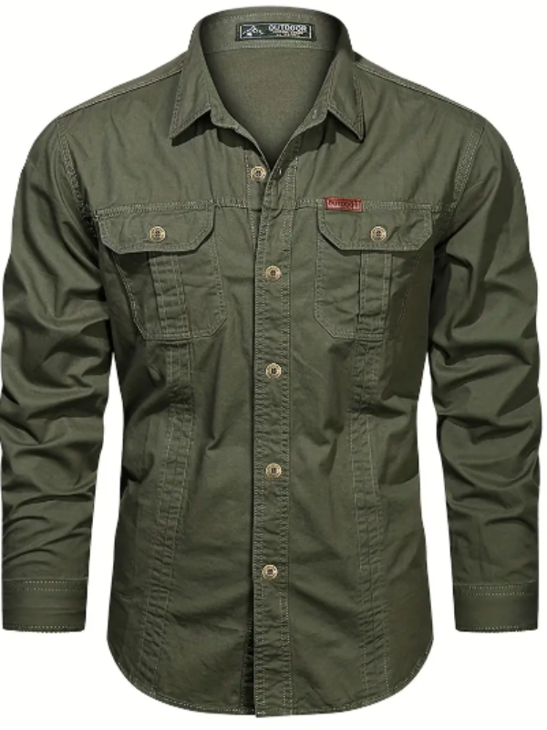 Kevin Chemise Homme – Blouse Outdoor Respirante & Séchage Rapide pour Randonnée