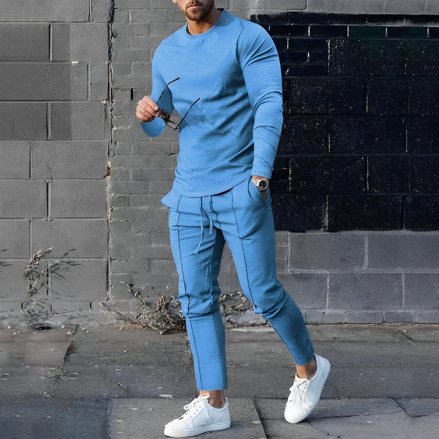 Orlan Men's Essential Set – Lightweight Breathable Outfit with Comfortable & Casual Fit
