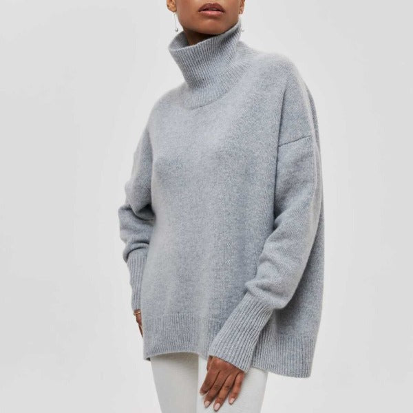 Camille Pull Femme Hiver – Maille Douce Confortable & Coupe Chic Légèrement Ample