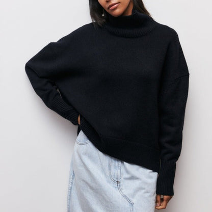 Camille Pull Femme Hiver – Maille Douce Confortable & Coupe Chic Légèrement Ample