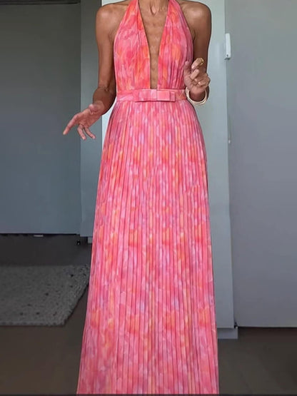 Serenelya Robe de Soirée Femme – Robe Longue Dos Nu Élégante & Chic pour Occasions Spéciales
